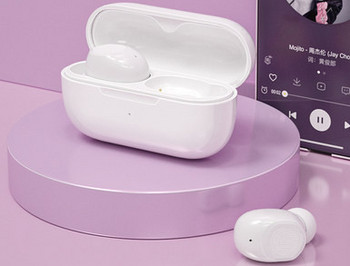 Ασύρματο ακουστικό Bluetooth με κουτί - τρία χρώματα