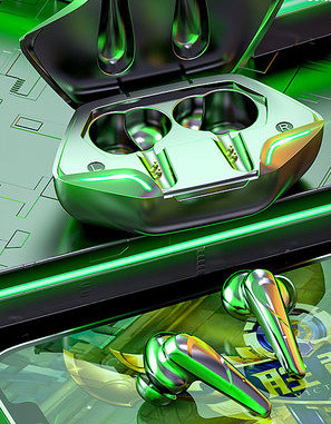 Безжични bluetooth слушалки с дълъг живот на батерията - подходящи за спорт и игри