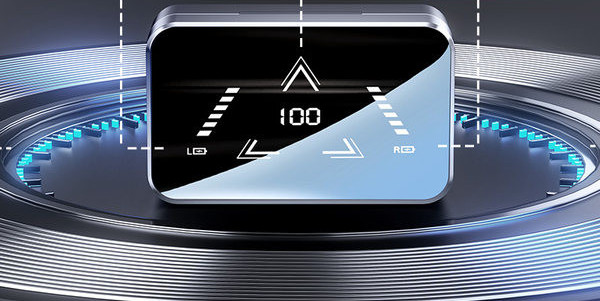 Безжични bluetooth слушалки с кутия и ултра дълъг живот на батерия 