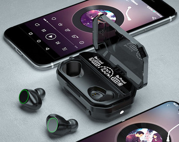 Безжични Bluetooth слушалки в черен цвят