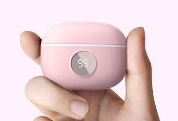 Vezeték nélküli Bluetooth headset dobozával