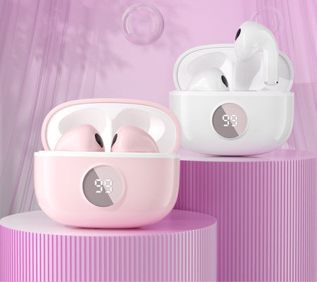 Vezeték nélküli Bluetooth headset dobozával