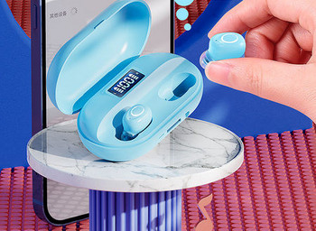 Вluetooth безжични мини  слушалки за спорт и ежедневие