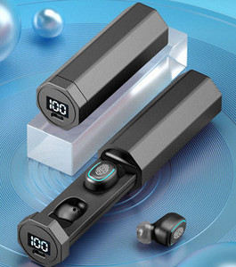 Vezeték nélküli vízálló Bluetooth headset dobozzal