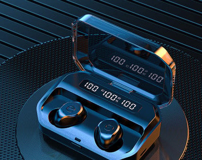 Безжични bluetooth слушалки с дълъг живот на батерията 