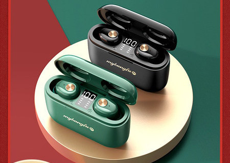 Vezeték nélküli fejhallgató töltődobozzal