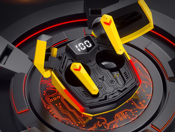 Vezeték nélküli Bluetooth fejhallgató késedelem nélkül játékra alkalmas