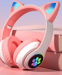 Vezeték nélküli megvilágított bluetooth fejhallgató