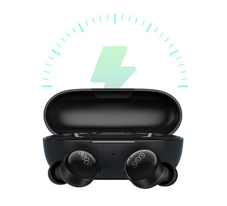 Vezeték nélküli Bluetooth headset dobozával