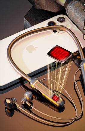 Ασύρματο ακουστικό Bluetooth με μεγάλη διάρκεια μπαταρίας