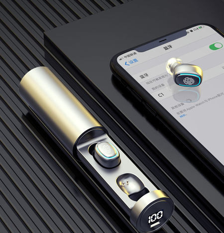 Vezeték nélküli Bluetooth headset érintőgombbal