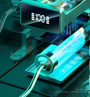 Juhtmeta Bluetooth-peakomplekt, pika ooterežiimi aku