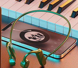 Ασύρματα ακουστικά Bluetooth - κατάλληλα για αθλήματα