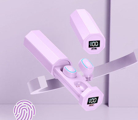 Bluetooth безжични слушалки с кутия за зареждане