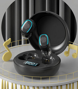 Vezeték nélküli Bluetooth headset dobozban érintésvezérléssel