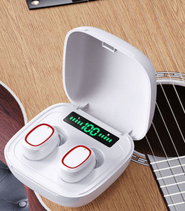 Ασύρματο ακουστικό Bluetooth σε κουτί με οθόνη αφής και χειριστήριο αφής