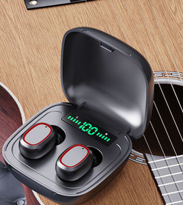 Ασύρματο ακουστικό Bluetooth σε κουτί με οθόνη αφής και χειριστήριο αφής