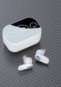 Ασύρματο ακουστικό Bluetooth με κουτί και οθόνη αφής