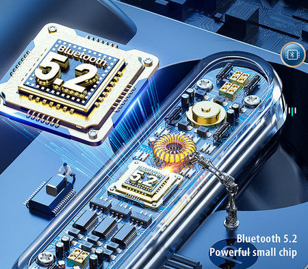 Ασύρματο ακουστικό Bluetooth - μεγάλη διάρκεια μπαταρίας σε κατάσταση αναμονής