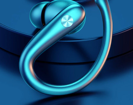 Ασύρματο ακουστικό Bluetooth σε κουτί με μικρόφωνο