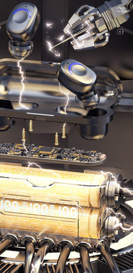 Vezeték nélküli bluetooth fejhallgató - sportoláshoz és mindennapi élethez