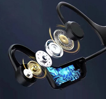 Bluetooth слушалки безжична супер добро качество на звука и дълъг живот на батерията 
