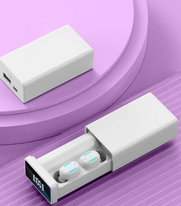 Vezeték nélküli Bluetooth headset érintőképernyővel és érintőképernyővel