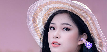 Vezeték nélküli Bluetooth headset érintőképernyővel és érintőképernyővel