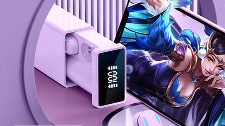 Vezeték nélküli Bluetooth headset érintőképernyővel és érintőképernyővel