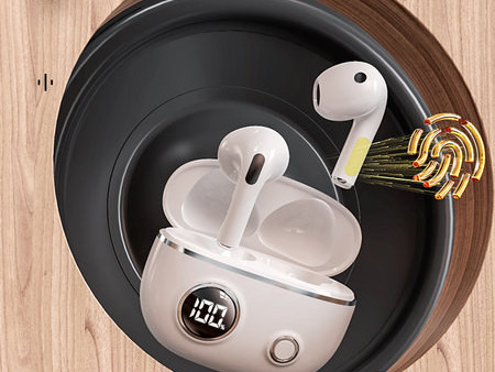 Bluetooth слушалки с кутия за зареждане 