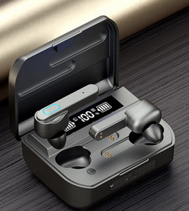 Vezeték nélküli Bluetooth headset érintőképernyős dobozban