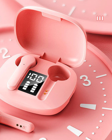 Vezeték nélküli Bluetooth headset dobozával