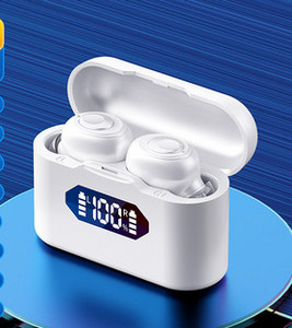 Ασύρματο ακουστικό bluetooth με κουτί φόρτισης