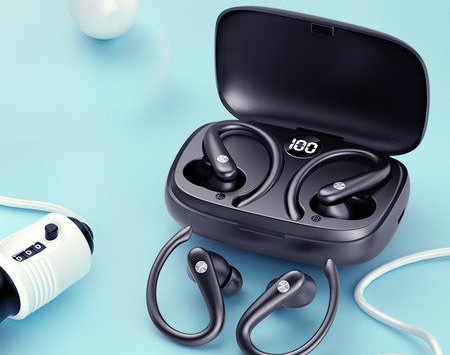 Univerzális Bluetooth vezeték nélküli headset dobozban