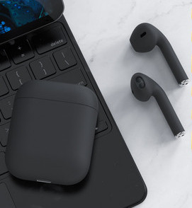 Bluetooth vezeték nélküli headset töltődobozzal