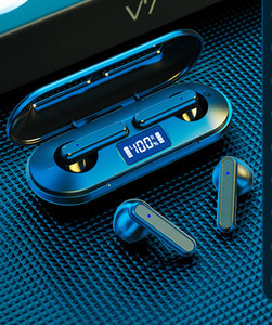 Ασύρματο ακουστικό bluetooth με κουτί φόρτισης