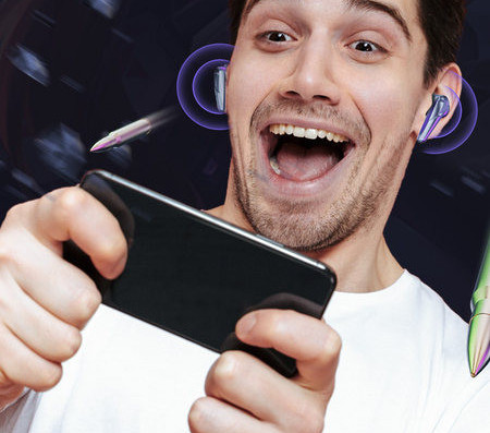 Ασύρματο ακουστικό Bluetooth σε κουτί με μεγάλη διάρκεια μπαταρίας