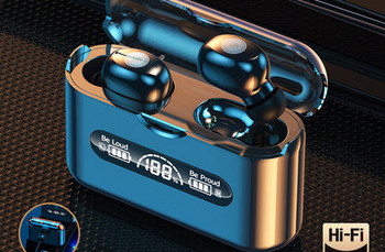  Ασύρματο ακουστικό bluetooth με κουτί φόρτισης