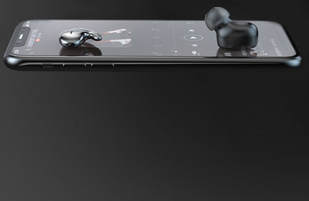 Μίνι ακουστικά Bluetooth με μεγάλη διάρκεια μπαταρίας