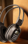 Безжични слушалки с FM радио и Bluetooth