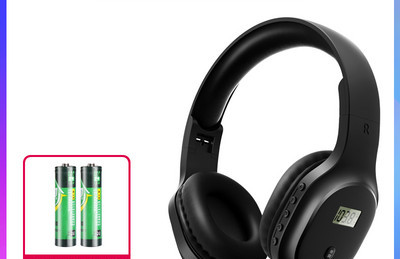 Безжични слушалки с FM радио и Bluetooth
