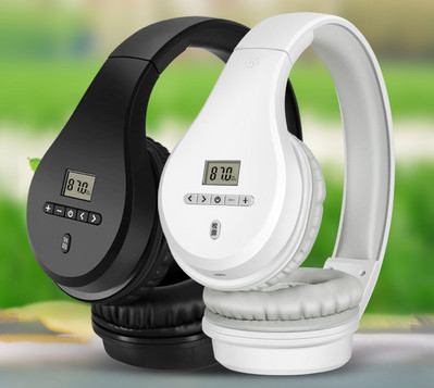 Bluetooth слушалки с FM предавател 