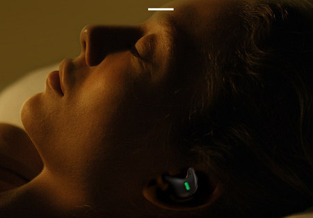 Vezeték nélküli Bluetooth headset dobozával