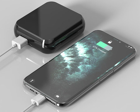 Bluetooth headset hosszú akkumulátorral készenléti módban vezetéshez és sportoláshoz