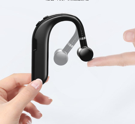 Bluetooth headset hosszú akkumulátorral készenléti módban vezetéshez és sportoláshoz