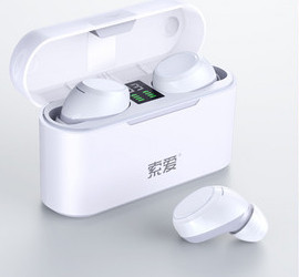 Kolmes värvitoonis Bluetooth-peakomplekt