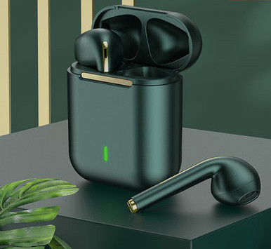 Vezeték nélküli bluetooth headset töltődobozzal