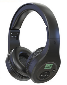 Kokkupandav juhtmevaba Bluetooth-peakomplekt koos FM-raadioga