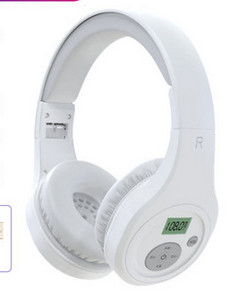Kokkupandav juhtmevaba Bluetooth-peakomplekt koos FM-raadioga