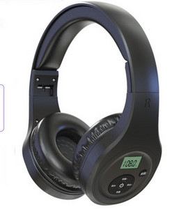 Kokkupandav juhtmevaba Bluetooth-peakomplekt koos FM-raadioga